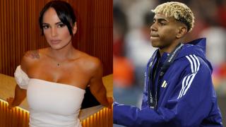 Claudia Bavel i Lamine Yamal