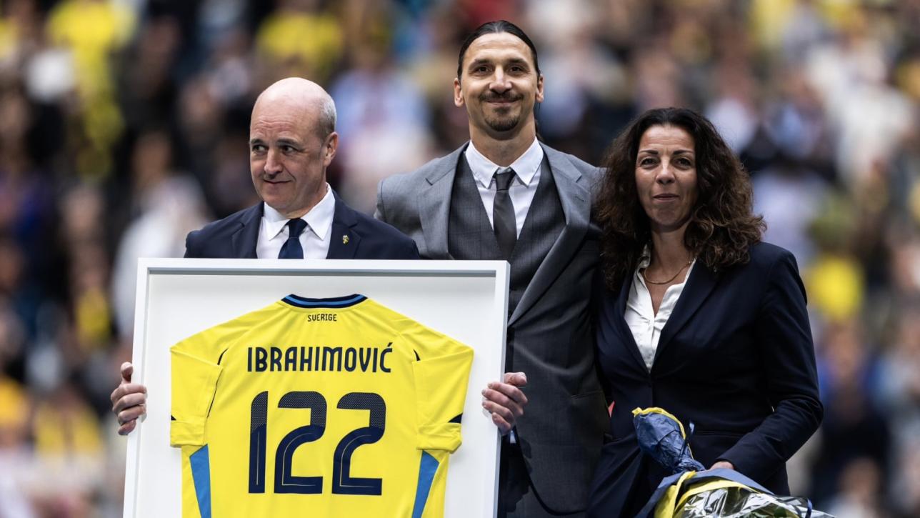 Ibrahimovie Pożegnanie z reprezentacją