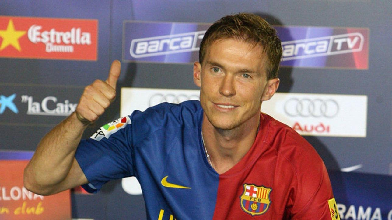 Aliaksandr Hleb w Barcelonie