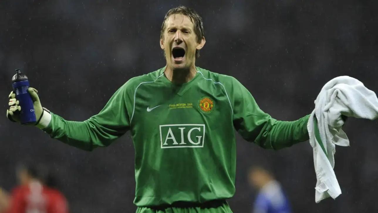 Edvin Van der Sar bramkarz