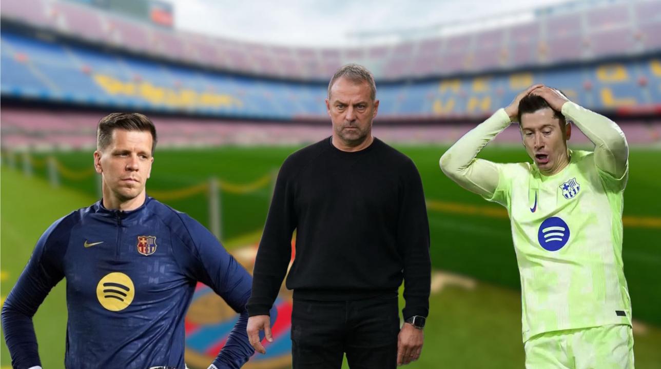 Wojciech Szczęsny, Hansi Flick i Robert Lewandowski