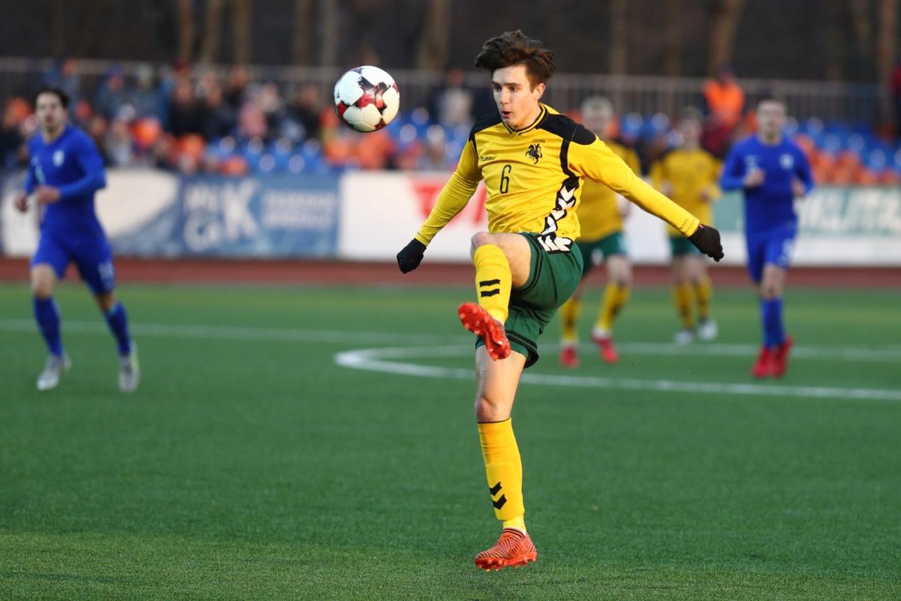 Titas Milašius w reprezentacji Litwy