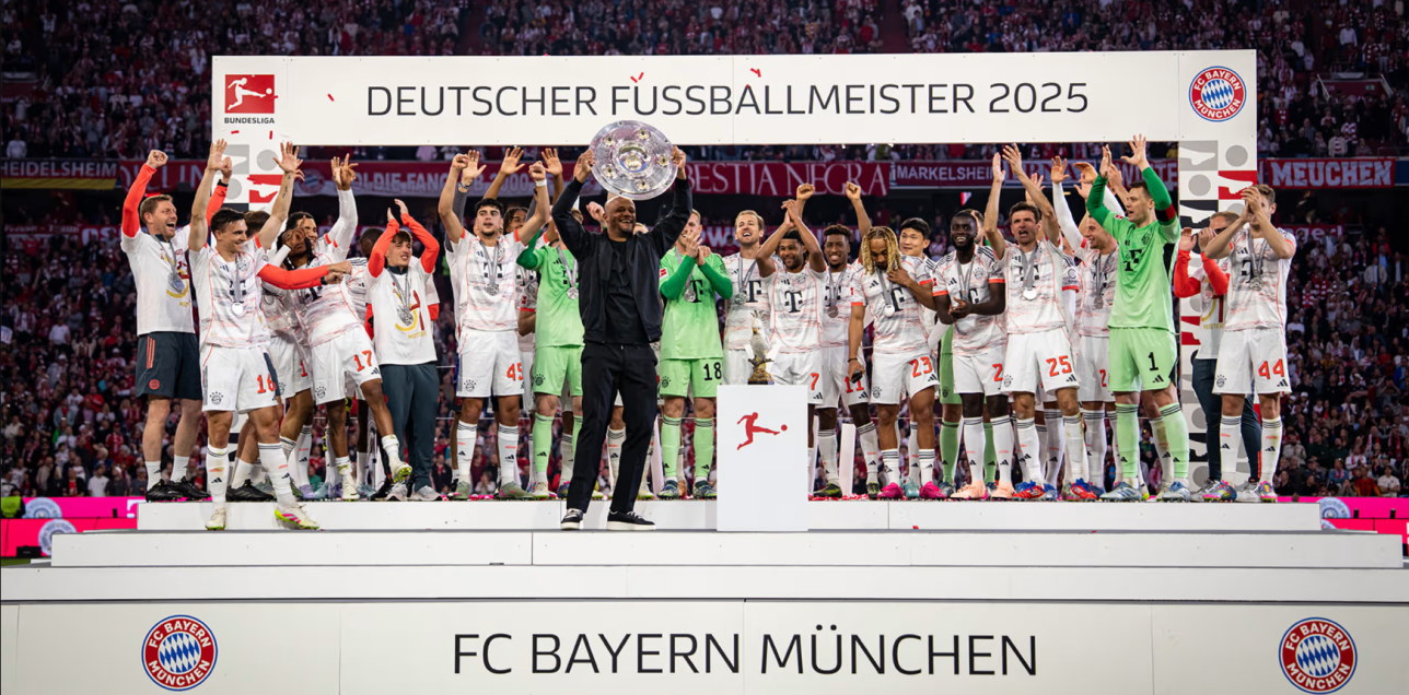 FC Bayern, Mistrzem niemiec